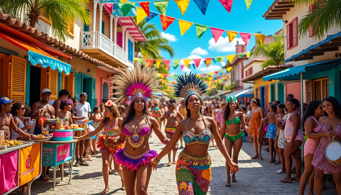 découvrez les festivals les plus célèbres de guadeloupe, dont la vibrante fête de la musique, le carnaval coloré et les événements culturels qui célèbrent l'identité créole. plongez dans l'ambiance festive et la richesse culturelle de cette magnifique île des caraïbes.